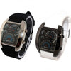 Sports Leather Flash LED Wristwatch