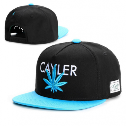 New Weed Black/Blue Cap