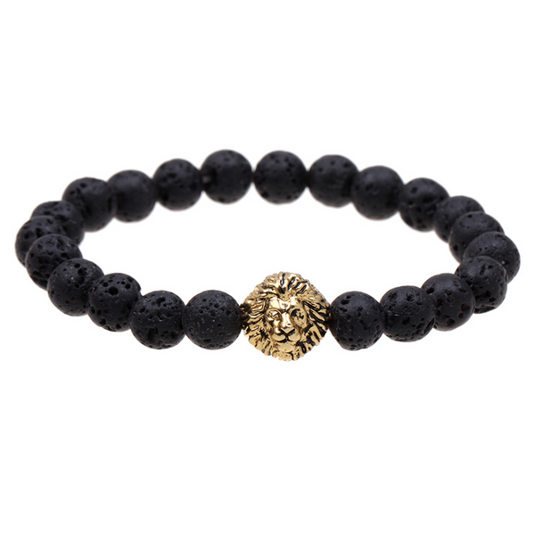 Buddha Bead Lion Head Bracelet various sizes available
