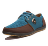 Masculino Tennis Shoe Suede Leather Flat