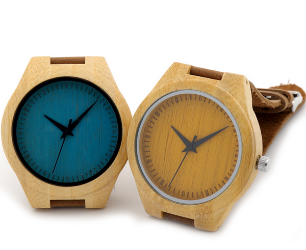 Miyota 2035 Movement wristwatch Orange & Blue unique design