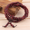 Buddhist Beads Natural Sandalwood 6mm Buddha Meditation Wood Prayer Bead Mala Bracelet - HOT Selling
