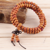 Buddhist Beads Natural Sandalwood 6mm Buddha Meditation Wood Prayer Bead Mala Bracelet - HOT Selling