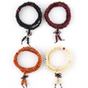 Buddhist Beads Natural Sandalwood 6mm Buddha Meditation Wood Prayer Bead Mala Bracelet - HOT Selling