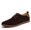 Men Casual Suede Lace Up Shoes