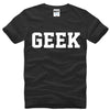 Topshop Letter Printed GEEK T-shirt