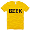 Topshop Letter Printed GEEK T-shirt