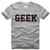 Topshop Letter Printed GEEK T-shirt