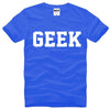 Topshop Letter Printed GEEK T-shirt